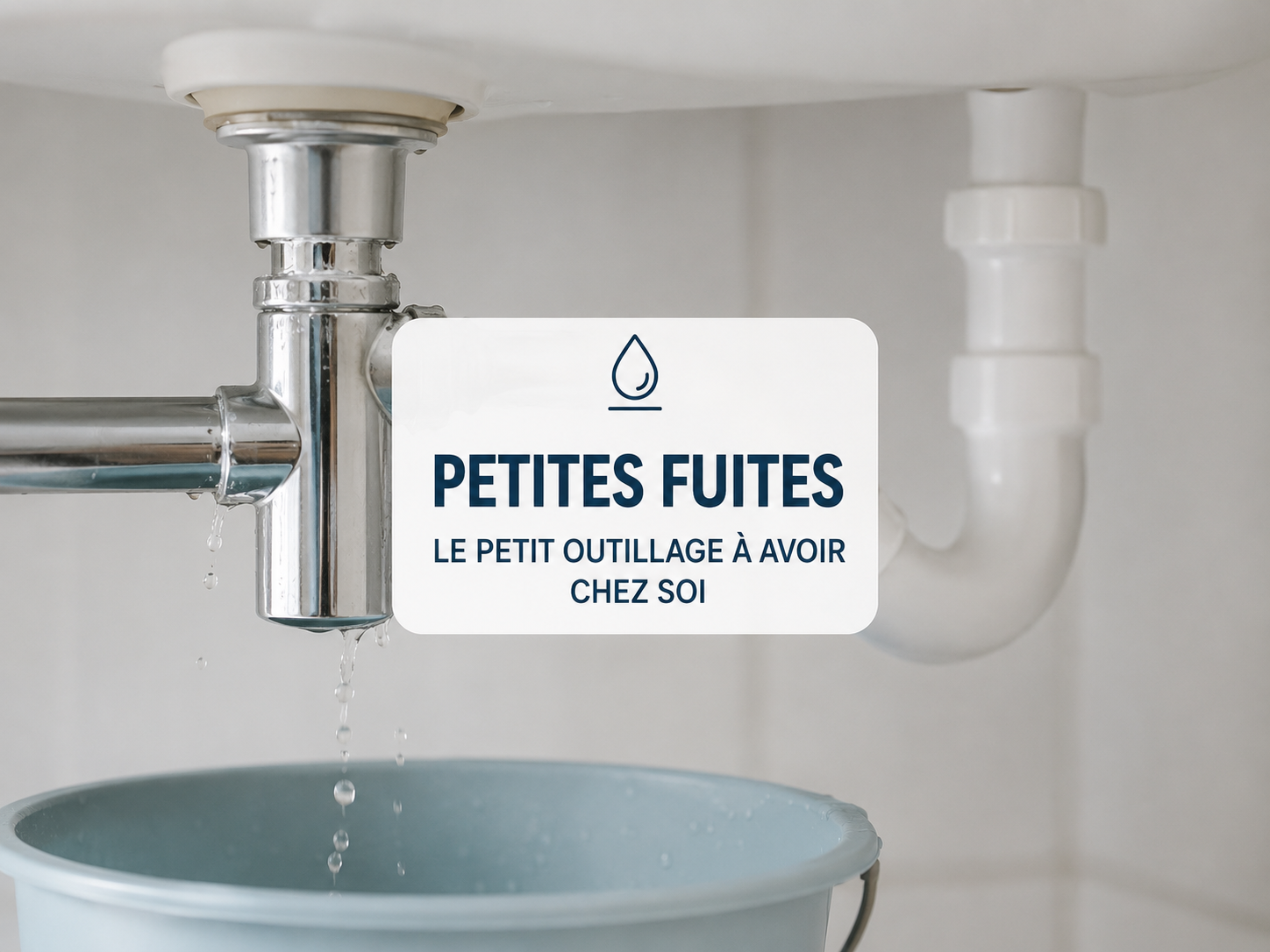 Petites fuites : le petit outillage à avoir chez soi