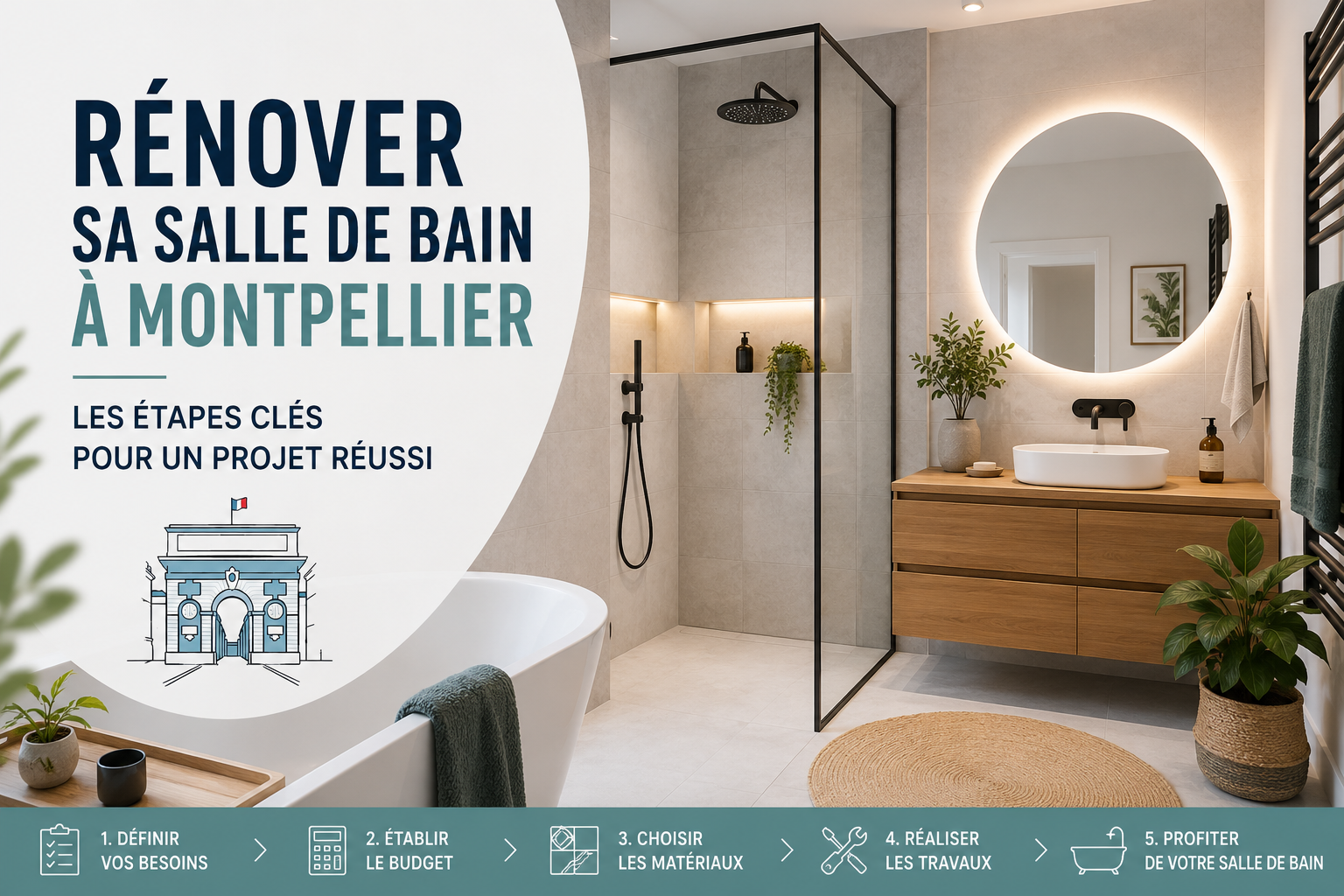 Rénovation salle de bain Montpellier