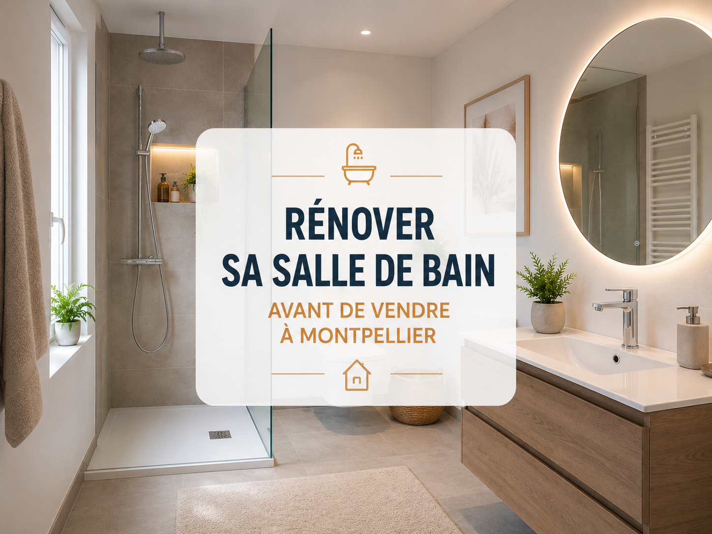 Rénover sa salle de bain avant de vendre à Montpellier